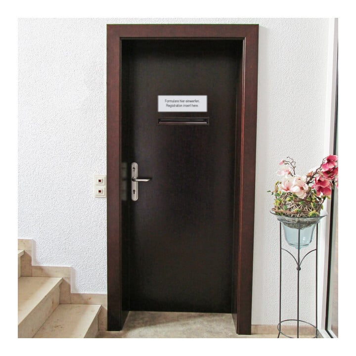 ROTTNER Briefkasten T04771 Teramo braun Zylinderschloss braun