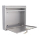 ROTTNER Briefkasten Teramo silber Zylinderschloss