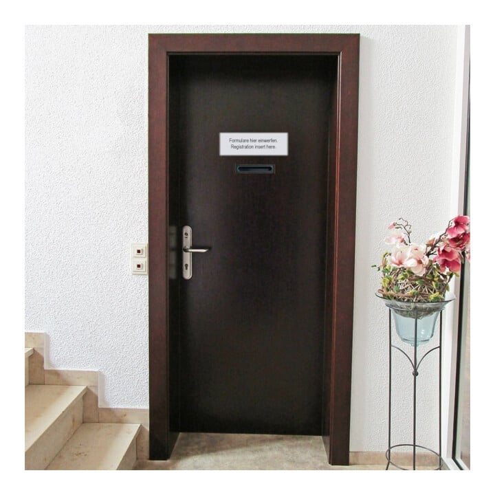 ROTTNER Briefkasten Udine grün Zylinderschloss