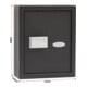 ROTTNER Coffre à clés Fifty BT Key Bluetooth noir acier