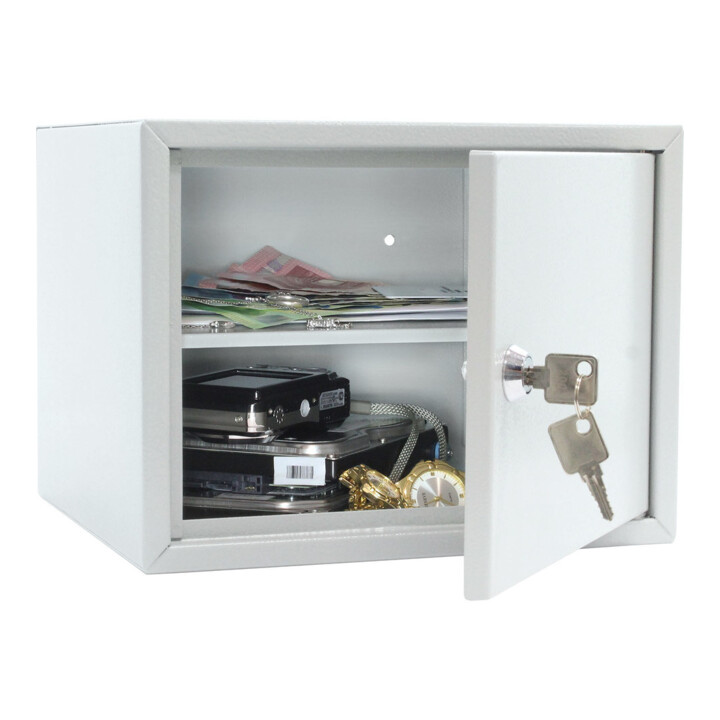 ROTTNER Coffre-fort d'insertion Home Case 2 serrure à cylindre gris clair