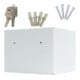 ROTTNER Coffre-fort d'insertion Home Case 2 serrure à cylindre gris clair
