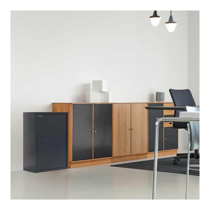 ROTTNER Coffre-fort d’insertion pour meubles Jupiter 5 serrure à double panneton anthracite
