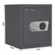 ROTTNER Coffre-fort d’insertion Toscana 50 EL serrure électronique anthracite