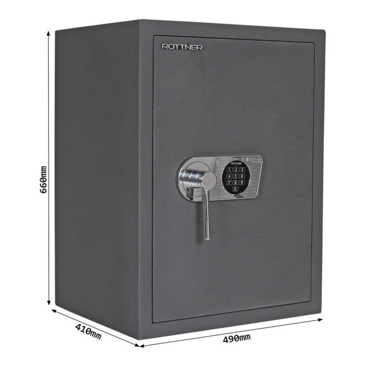 ROTTNER Coffre-fort d’insertion Toscana 65 EL serrure électronique anthracite