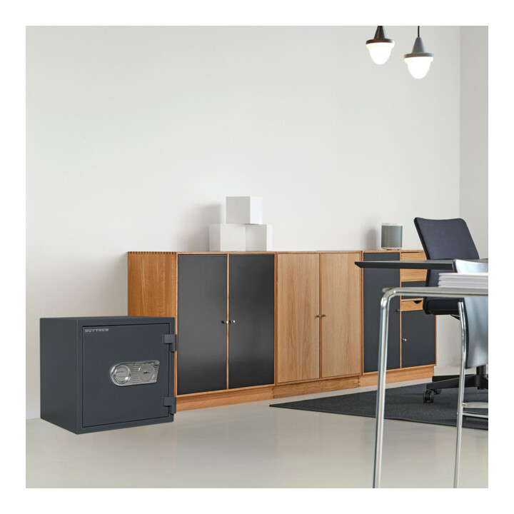 ROTTNER Coffre-fort ignifuge Atlas Fire 45 DB serrure à double panneton Anthracite