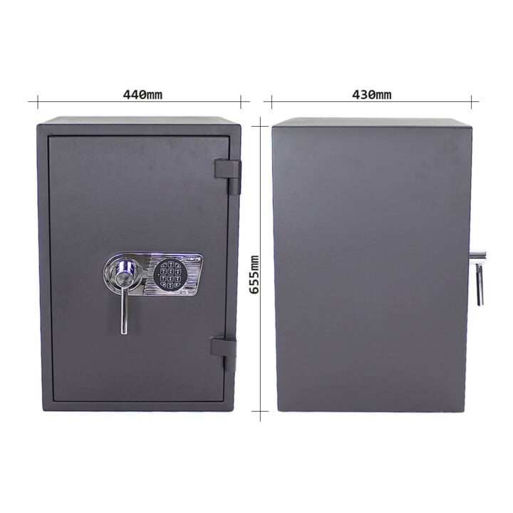 ROTTNER Coffre-fort ignifuge Atlas Fire 65 EL serrure électronique anthracite