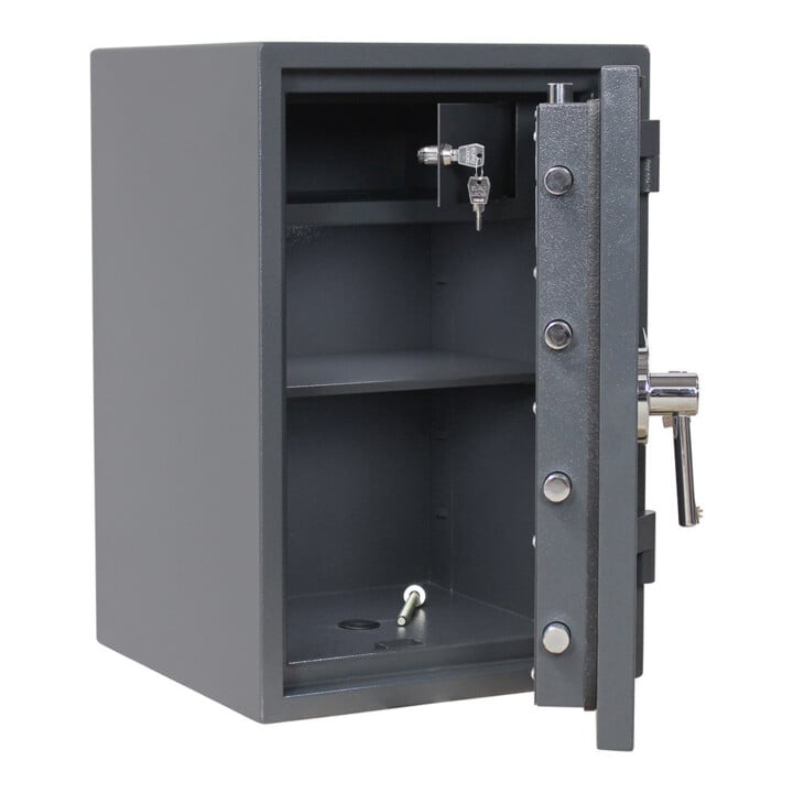 ROTTNER Coffre-fort ignifuge Atlas Fire 65 serrure à double panneton Anthracite
