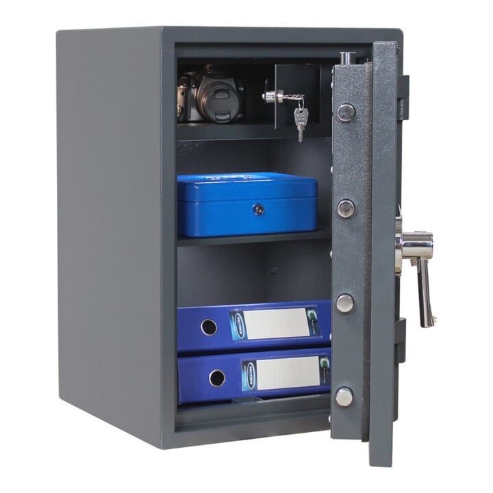 ROTTNER Coffre-fort ignifuge Atlas Fire 65 serrure à double panneton Anthracite