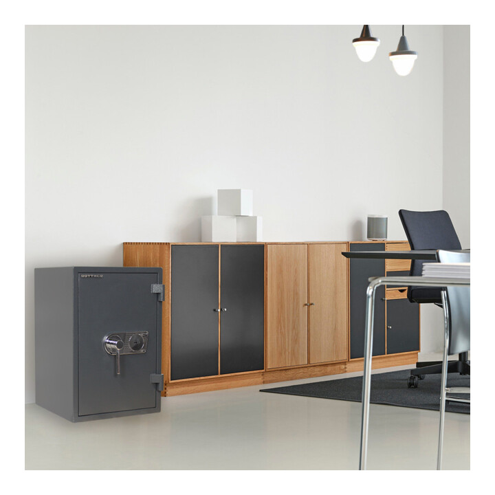 ROTTNER Coffre-fort ignifuge Atlas Fire 65 serrure à double panneton Anthracite