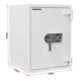 Rottner Coffre-fort ignifuge Diamant PO65 serrure électronique gris clair