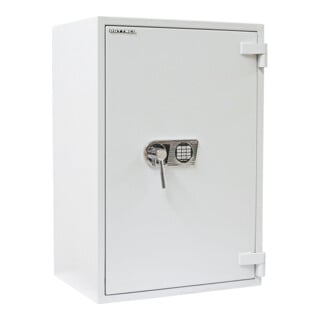 ROTTNER Coffre-fort ignifuge DO100 serrure électronique gris clair