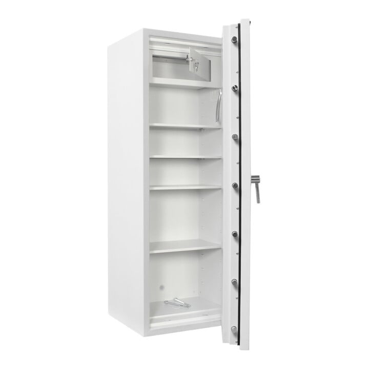 ROTTNER Coffre-fort ignifuge DO160 serrure électronique gris clair