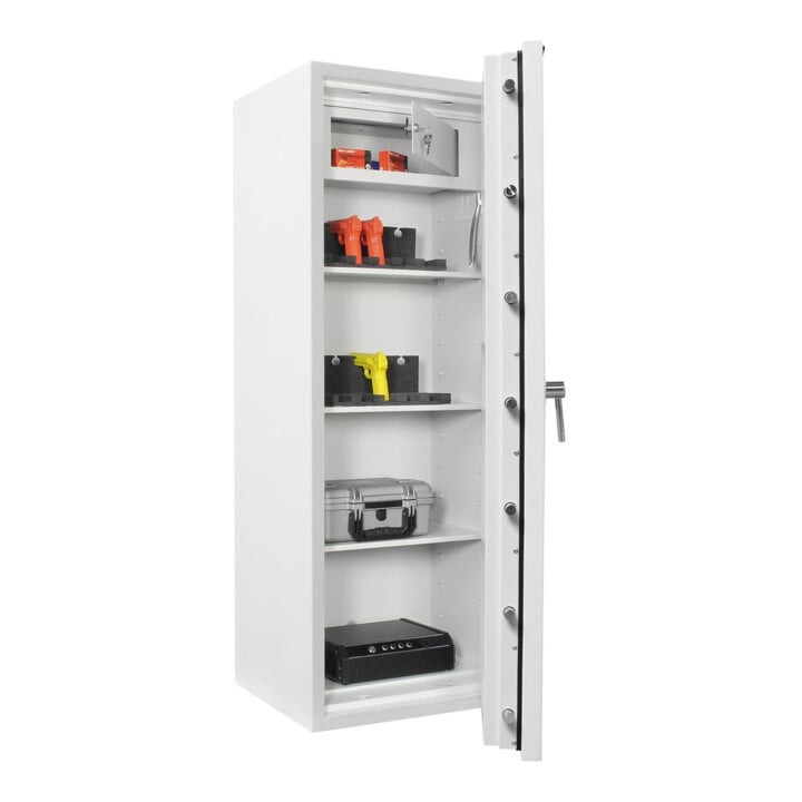 ROTTNER Coffre-fort ignifuge DO160 serrure électronique gris clair