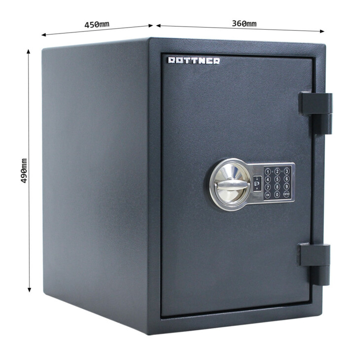 ROTTNER Coffre-fort ignifuge Fire Hero 50 serrure électronique anthracite