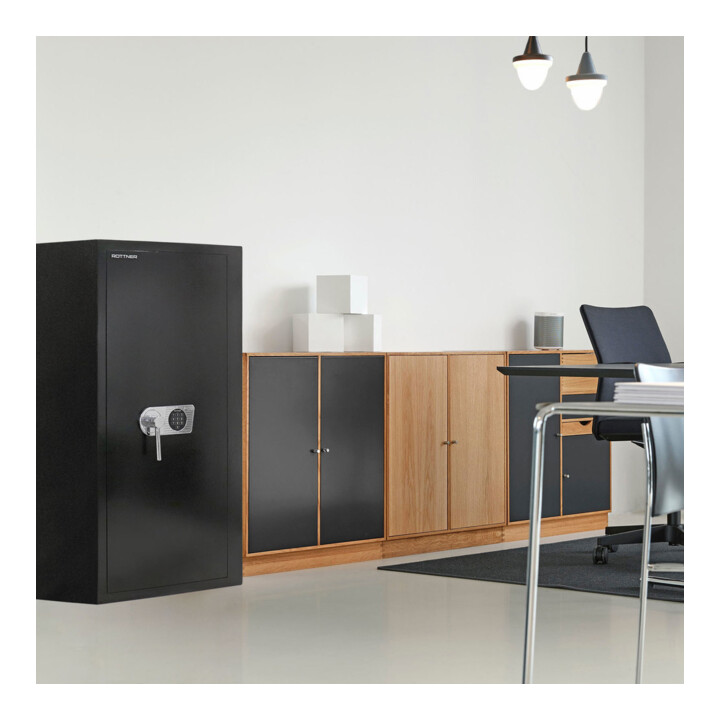 ROTTNER Coffre-fort intérieur Monaco 120 EL serrure électronique noir 249 l