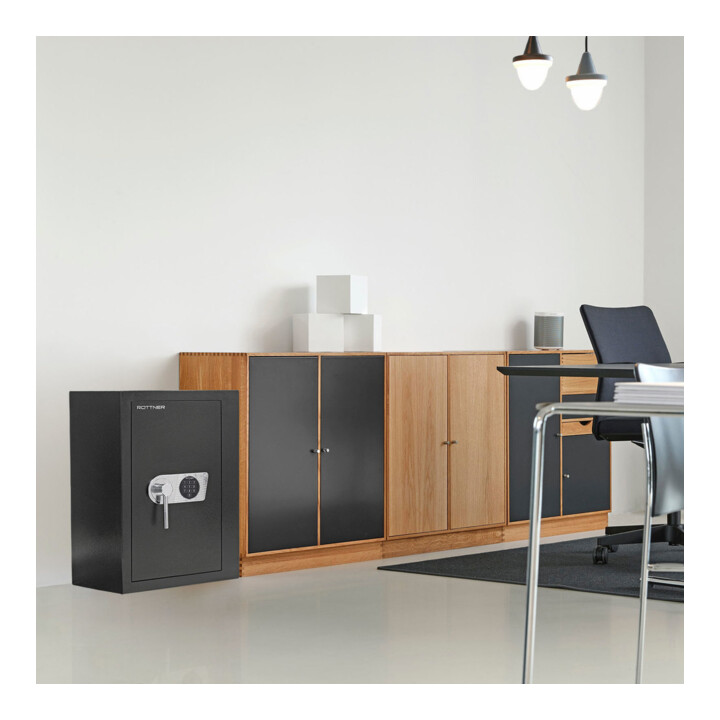 ROTTNER Coffre-fort intérieur Monaco 65 EL serrure électronique noir