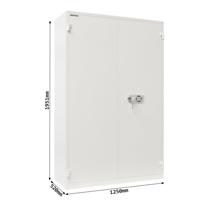 ROTTNER Coffre-fort intérieur T05036 Office 4 EL serrure électronique gris clair