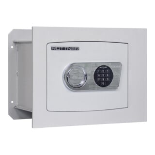 ROTTNER Coffre mural Delta 30 avec serrure électronique à code gris clair