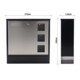 ROTTNER Design Mailbox T05535 Zylinderschloss Schwarz