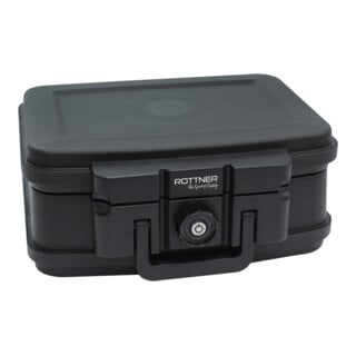 ROTTNER Feuerschutztresor FIRE DATA BOX 1 Zylinderschloss schwarz