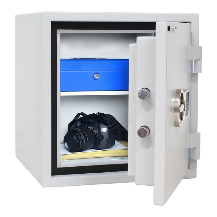 ROTTNER Feuerschutztresor Fire Safe 40 elektronisches Schloss lichtgrau
