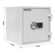 ROTTNER Feuerschutztresor Fire Safe 40 elektronisches Schloss lichtgrau