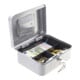 ROTTNER Geldkassette HomeStar Cash 2 Zylinderschloss Silber