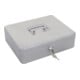 ROTTNER Geldkassette HomeStar Cash 4 Zylinderschloss Silber 300 x 245 x 90mm