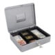 ROTTNER Geldkassette HomeStar Cash 4 Zylinderschloss Silber 300 x 245 x 90mm