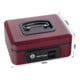 ROTTNER Geldkassette Pro Box One Berry Zylinderschloss Berry