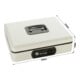ROTTNER Geldkassette Pro Box Two Zylinderschloss weiß 300 x 240 x 90mm