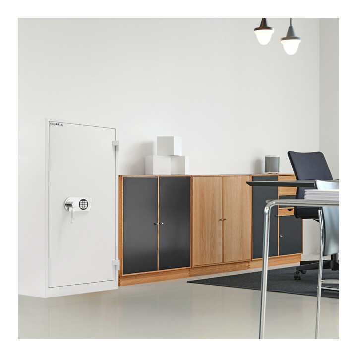 ROTTNER Innentresor T05030 Office 1 EL elektronisches Zahlenschloss lichtgrau 230 l