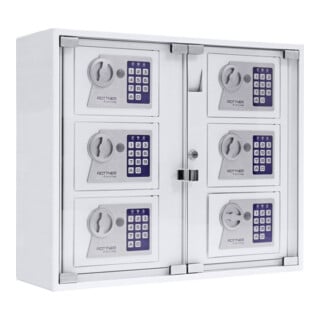 ROTTNER Innentresor T06468 Keysystem6 Outdoor Elektronikschloss Weiß