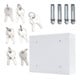 ROTTNER Innentresor T06468 Keysystem6 Outdoor Elektronikschloss Weiß