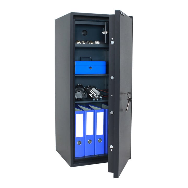 ROTTNER Möbeleinsatztresor PowerSafe 1000 Doppelbartschloss anthrazit