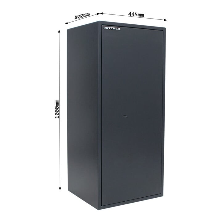 ROTTNER Möbeleinsatztresor PowerSafe 1000 Doppelbartschloss anthrazit