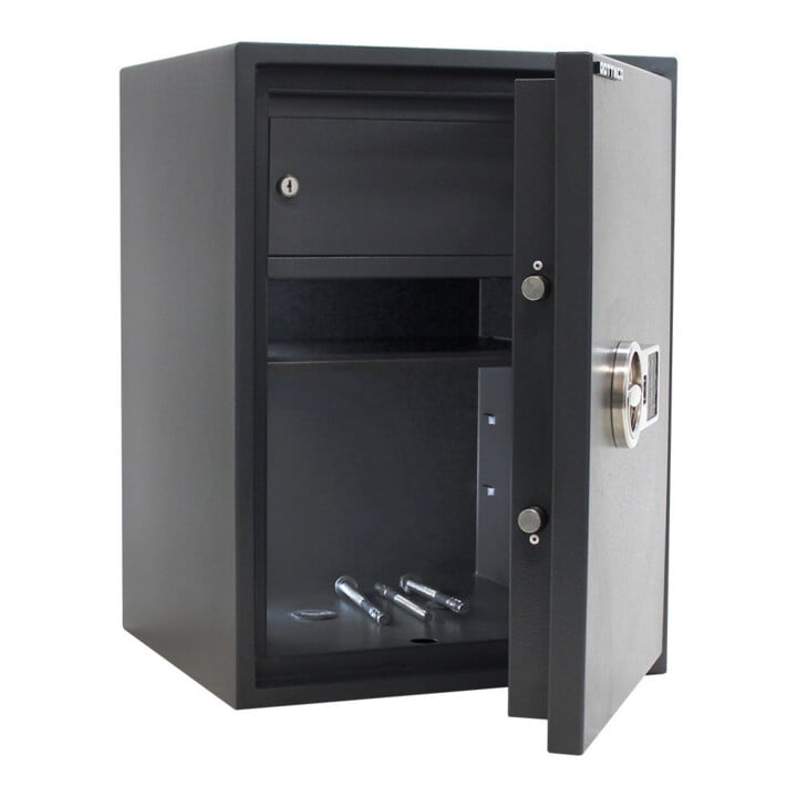 ROTTNER Möbeleinsatztresor PowerSafe 600 elektronisches Zahlenschloss anthrazit