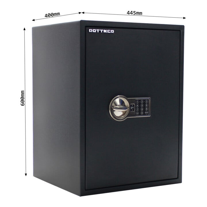ROTTNER Möbeleinsatztresor PowerSafe 600 elektronisches Zahlenschloss anthrazit