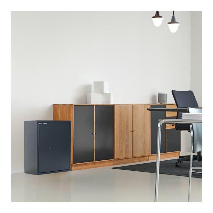 ROTTNER Möbeleinsatztresor PowerSafe 600 S2 Doppelbartschloss anthrazit