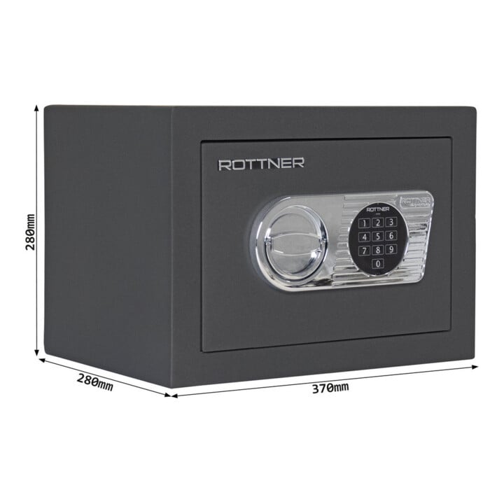 ROTTNER Möbeleinsatztresor Toscana 26 Elektronikschloss anthrazit