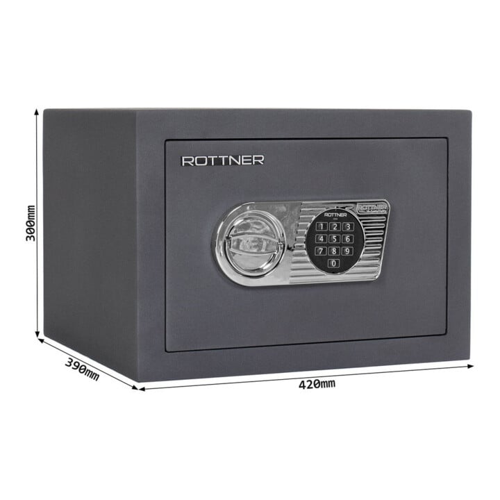 ROTTNER Möbeleinsatztresor Toscana 40 EL Elektronikschloss anthrazit