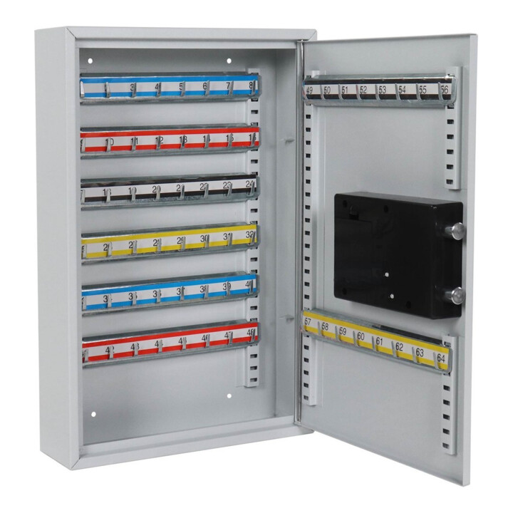 ROTTNER Schlüsselschrank S 64 EL Elektronikschloss lichtgrau