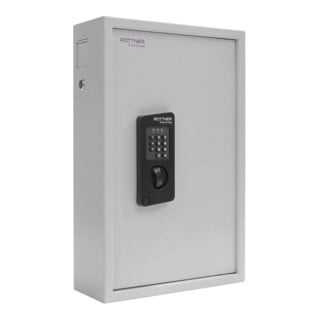 ROTTNER Schlüsseltresor Keytronic 100 elektronisches Zahlenschloss grau pulverbeschichtet