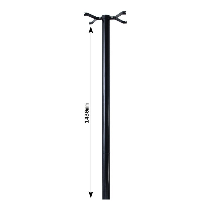 Rottner Ständer T00213 Paketfach schwarz 1430mm