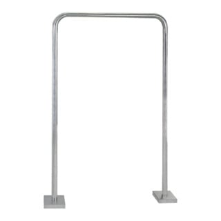 Rottner Support de boîte aux lettres T04184 acier inoxydable argent 1355 mm