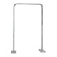 Rottner Support de boîte aux lettres T04184 acier inoxydable argent 1355 mm