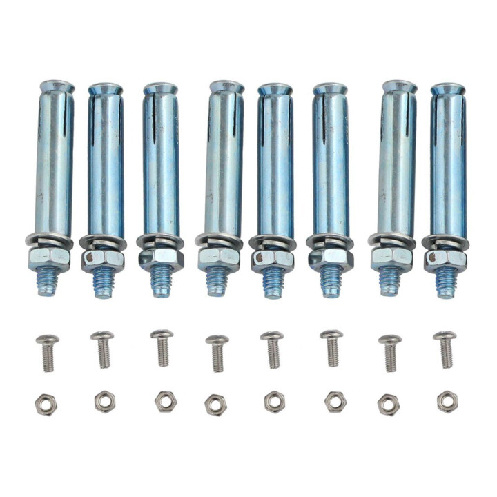Rottner Support de boîte aux lettres T04184 acier inoxydable argent 1355 mm