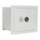 ROTTNER Wandtresor Stone SE 45 Elektronikschloss weißaluminium RAL 9006