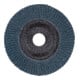 Roue à lamelles PFERD POLIFAN POWER PFC 125x22,23 mm conique Z60 SG STEELOX acier/acier inoxydable-4